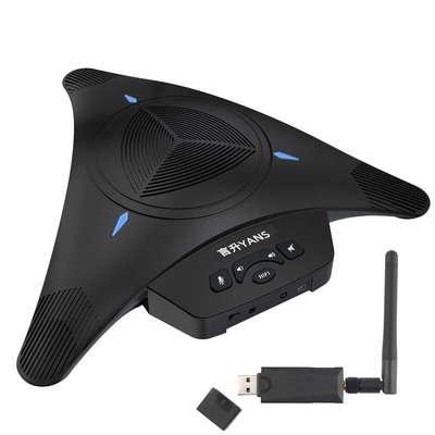 YS-M21W 视频会议无线麦克风 免驱全向麦 远程视频会议拾音器 消回音